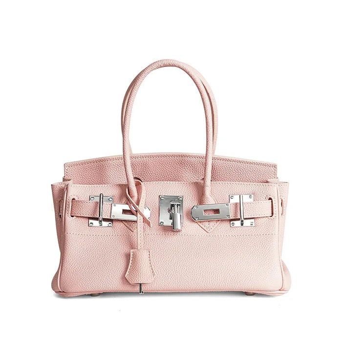 Le Tokyo, Firkin cuir coloris Rose poudré