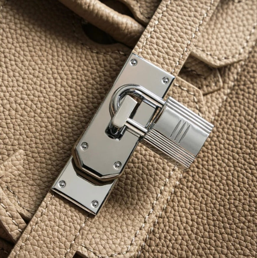 Sac Jelly Firkin coloris Le cadenas en acier inoxydable
