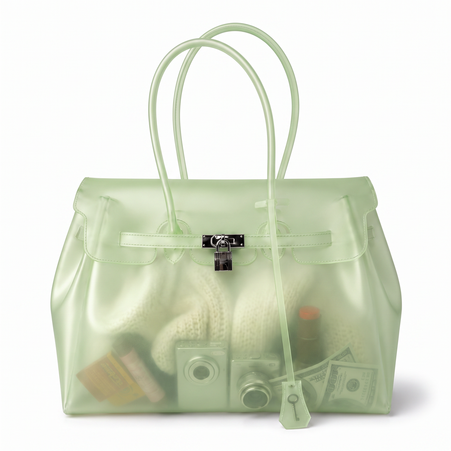Sac Jelly Firkin coloris Vert pistache
