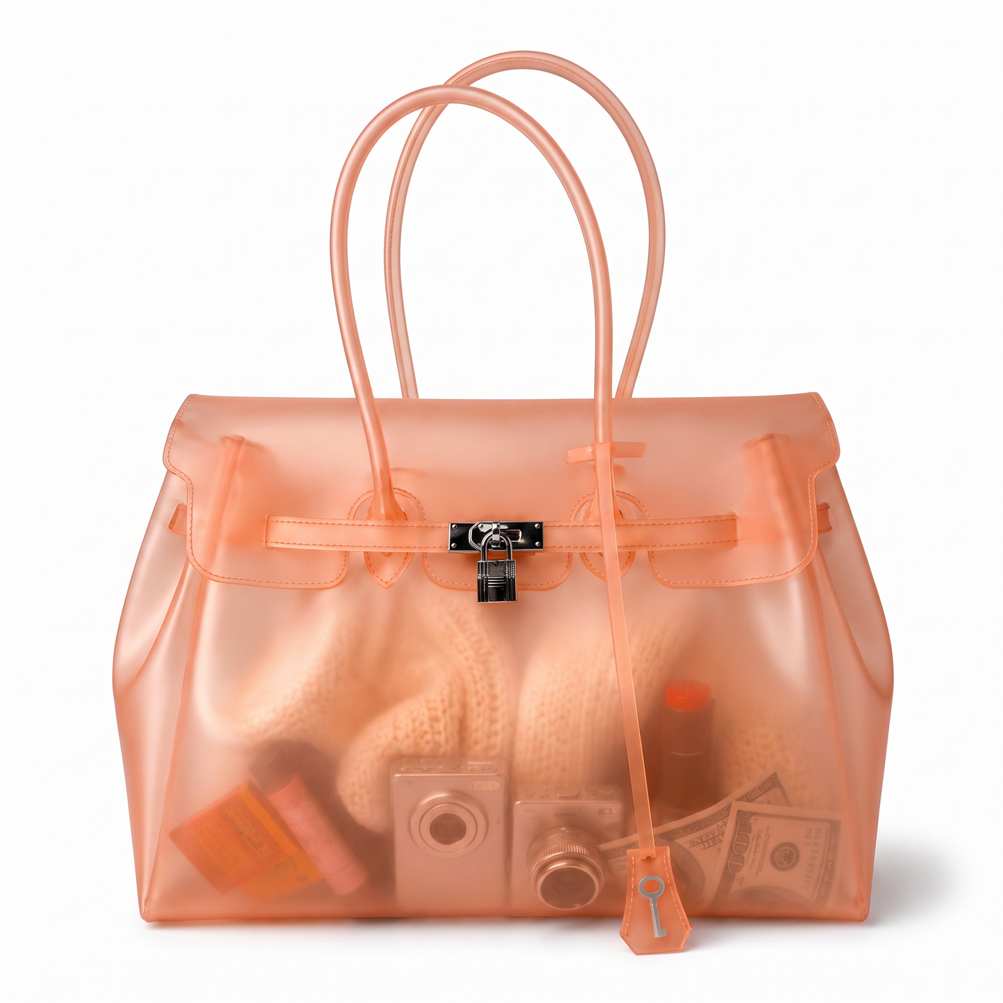 Sac Jelly Firkin coloris Corail
