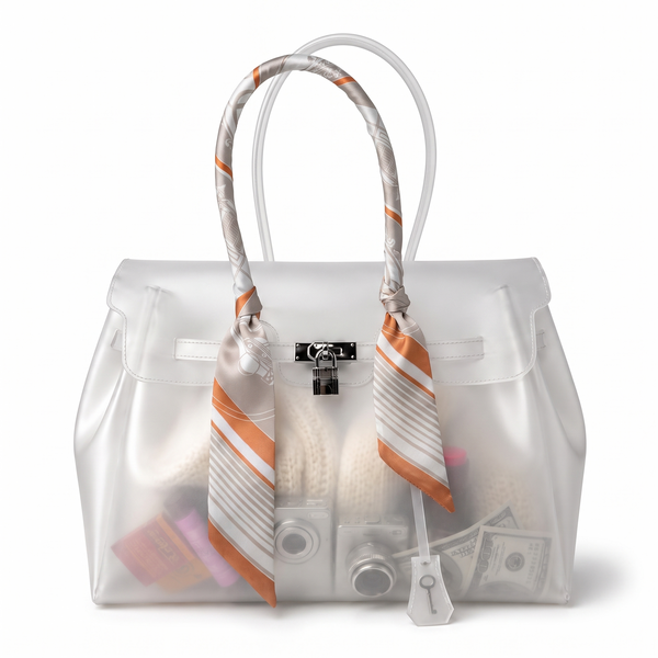 Jelly Ribbon, le foulard à nouer pour personnaliser ton sac, coloris Lina