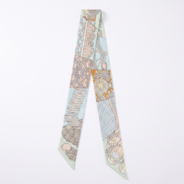 Jelly Ribbon, le foulard à nouer pour personnaliser ton sac, coloris Nao