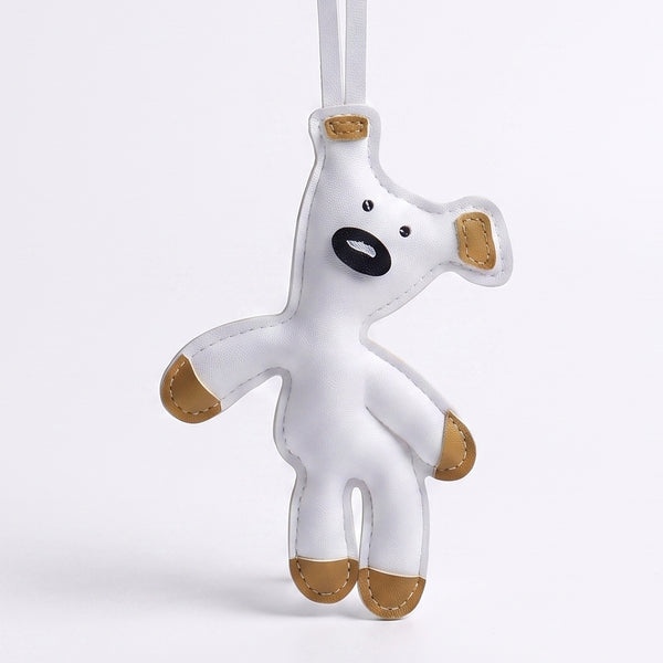 Charm ourson, le petit compagnon de ton sac, coloris Blanc